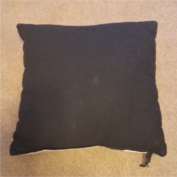 Chicken Noodle Soup Pillow - Red and Cream - Picture 2 of 3